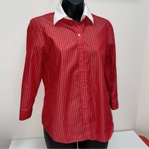 Ralph Lauren 3/4 Sleeve Button-Down Shirt